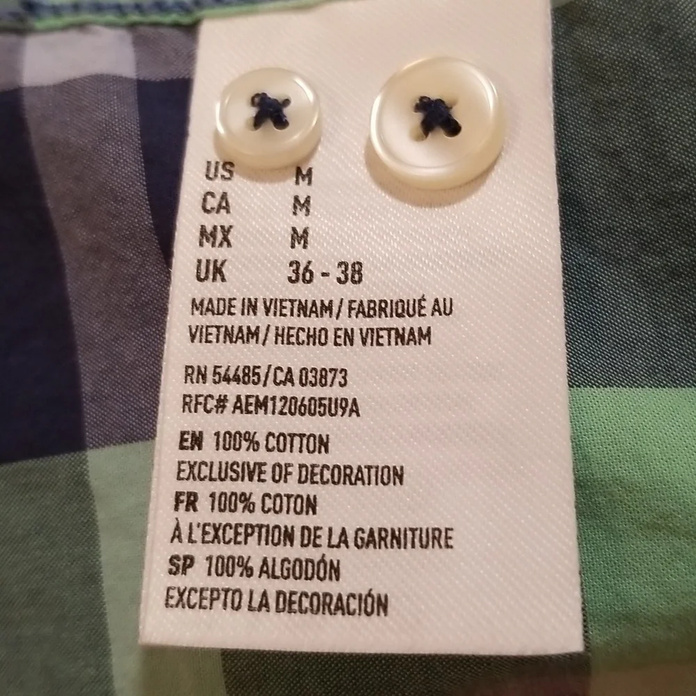 American Eagle Button Down Medium - Picture 9 of 9